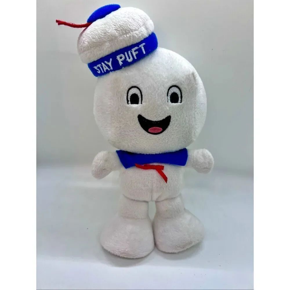 Happy Stay Puft Ghostbusters Talking Singing Plush-Tested Works - Picture 2 of 7